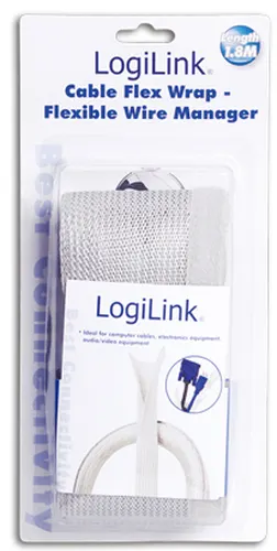 LogiLink KAB0007 opaska kablowa Szary