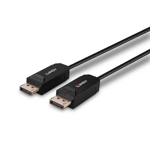 Lindy 38525 kabel DisplayPort 50 m Czarny