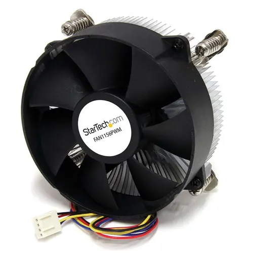 StarTech.com FAN1156PWM system chłodzenia komputerów Procesor Chlodnica/wentylator Czarny