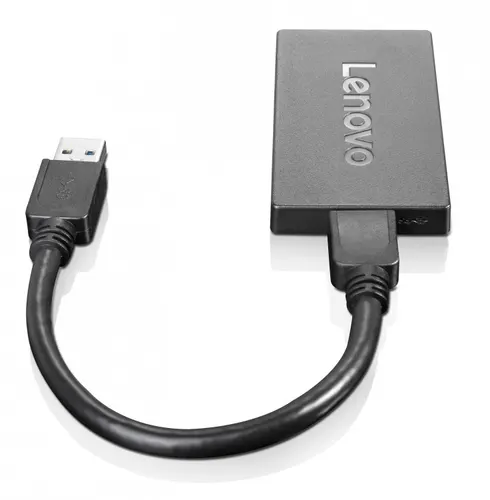 Lenovo 4X90J31021 zewnętrzna karta graficzna usb 3840 x 2160 px Czarny