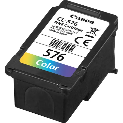 Canon CL-576 nabój z tuszem 1 szt. Oryginalny Standardowa wydajność Cyjan, Purpurowy, Żółty