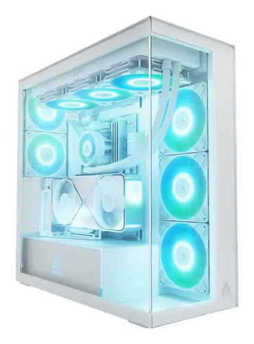 ARCTIC Xtender VG White (Clear Glass) Midi Tower Biały