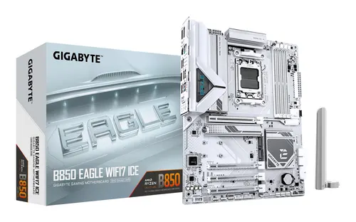 GIGABYTE B850 EAGLE WIFI7 ICE AMD B850 Gniazdo AM5 ATX
