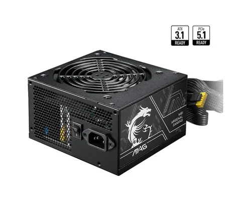 MSI MAG A750BN PCIE5 II moduł zasilaczy 750 W 24-pin ATX ATX Czarny