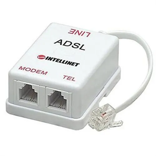 Intellinet 201124 rozgałęziacz sieciowy Biały