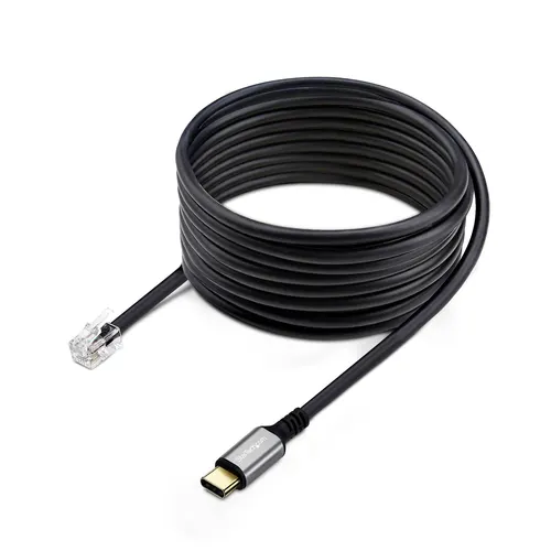 StarTech.com UR9-HEADSET-ADAPTER przejściówka do kabli USB-C RJ-9 Czarny