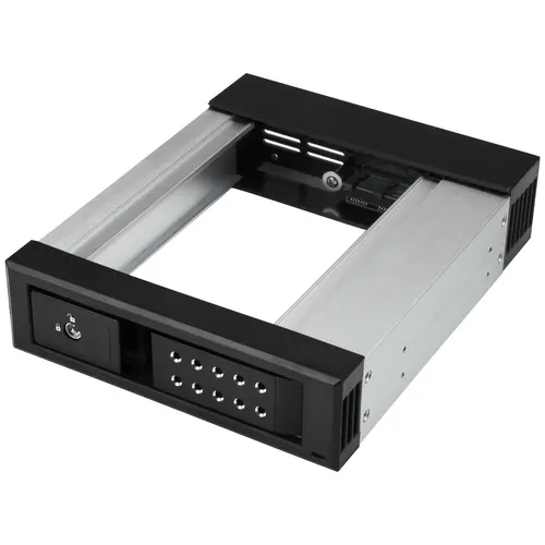 StarTech.com HSB1SATSASBA panel drive bay 13,3 cm (5.25") Panel nośny Czarny