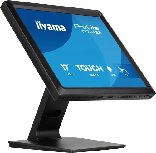 iiyama ProLite T1731SR-B2S monitor komputerowy 43,2 cm (17") 1280 x 1024 px SXGA LCD Ekran dotykowy Stół Czarny