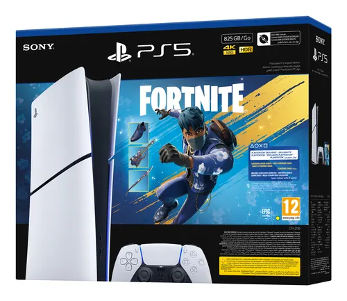 PlayStation 5 Slim Digital + Fortnite Rozkwitający Chaos
