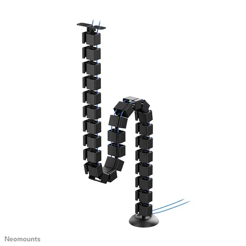 Neomounts ADS06-130BL organizator na kable Biurko Prowadnica kabla Czarny 1 szt.