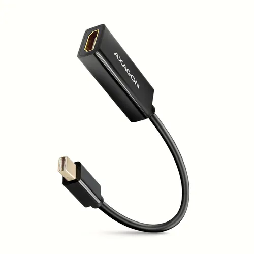 Axagon RVDM-HI14N adapter kablowy 0,15 m Mini DisplayPort HDMI Czarny