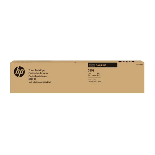Samsung Oryginalny błękitny toner HP CLT-C809S