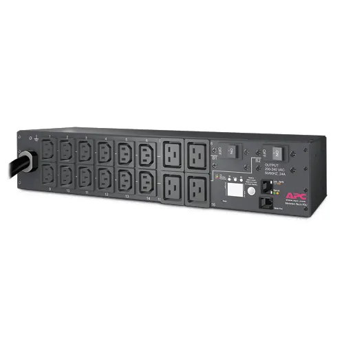 APC AP7811B rozdzielacz zasilania PDU 16 x gniazdo sieciowe 2U Czarny