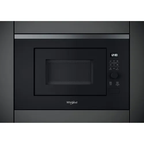 Whirlpool WMF201G Czarny, Stal nierdzewna Mikrofalówka grill Wbudowany 20 l 800 W