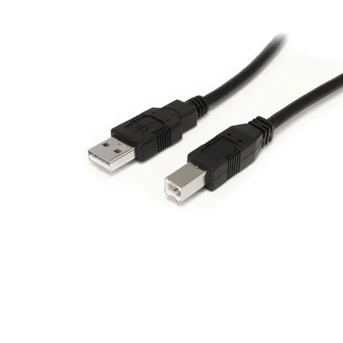 StarTech.com USB2HAB30AC kabel USB USB 2.0 9 m USB A USB B 0,48 Gbit/s Czarny