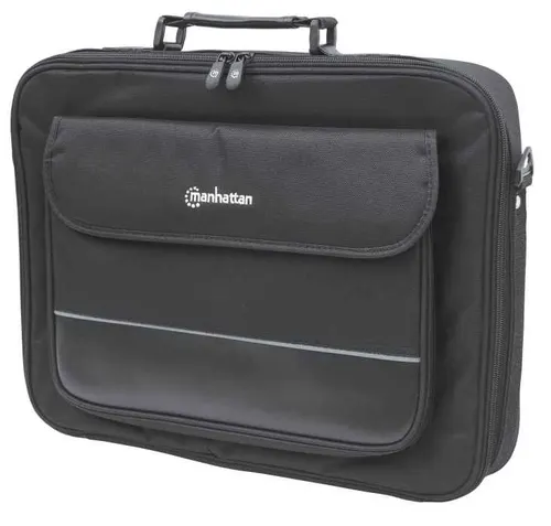 Manhattan 421560 torba na laptop 43,2 cm (17") Aktówka Czarny