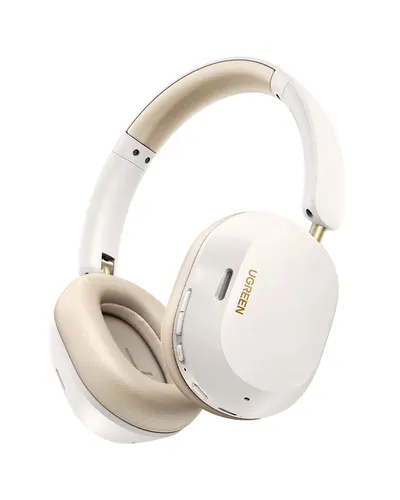 Słuchawki z mikrofonem Ugreen HiTune Max 5C HP203 35758 Bluetooth 5.4 Hybrid ANC beżowe