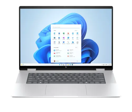 HP ENVY x360 16-ac0048nw Intel Core Ultra 5 125U Hybryda (2w1) 40,6 cm (16") Ekran dotykowy 2K 16 GB LPDDR5-SDRAM 512 GB SSD Wi-Fi 7 (802.11be) Windows 11 Home AI PC Srebrny