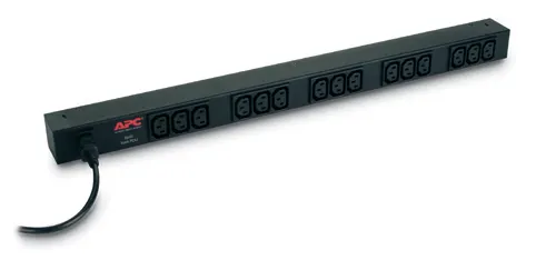 APC RACK PDU BASIC ZERO U 10A 230V rozdzielacz zasilania PDU 15 x gniazdo sieciowe 0U Czarny