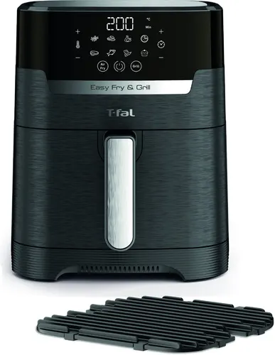 Tefal Easy Fry & Grill EY5058 Pojedyńczy 4,2 l Autonomiczny 1550 W Frytkownica na gorące powietrze Czarny
