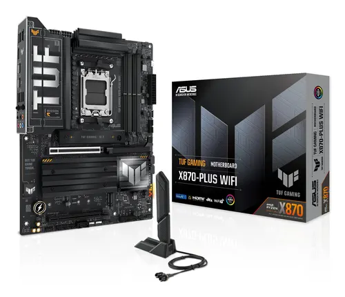 ASUS TUF GAMING X870-PLUS WIFI AMD X870 Gniazdo AM5 ATX