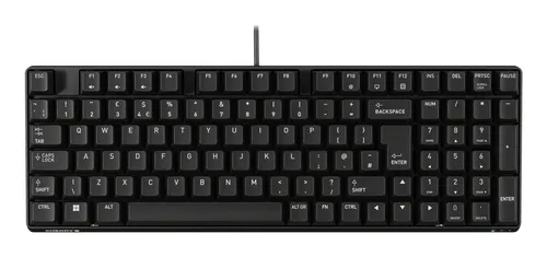 CHERRY K37ID klawiatura Przemysłowy USB QWERTY British English Czarny