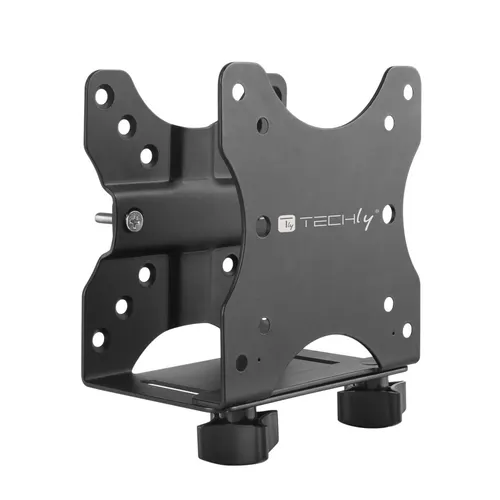 Techly ICA-CS 64 uchwyt / stojak do monitorów Biurko Czarny