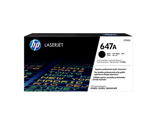 HP 647A oryginalny wkład z czarnym tonerem LaserJet