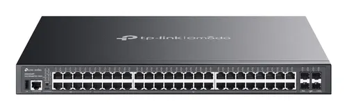 TP-Link Omada SG5452XMPP przełącznik sieciowy Zarządzany L3 Gigabit Ethernet (10/100/1000) Obsługa PoE Czarny