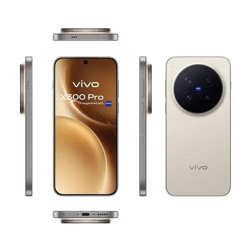 VIVO 5671344 smartfon 17,2 cm (6.78") Dual SIM Android 16.0 5G 16 GB 512 GB Brązowy