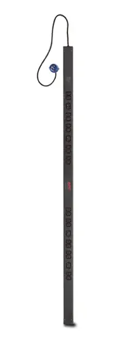 APC Basic Rack PDU rozdzielacz zasilania PDU 24 x gniazdo sieciowe 0U Czarny (AP7551)