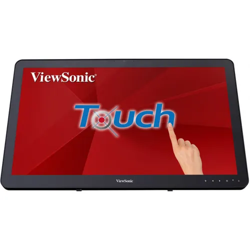 Viewsonic TD2430 monitor komputerowy 59,9 cm (23.6") 1920 x 1080 px Full HD LCD Ekran dotykowy Przeznaczony dla wielu użytkowników Czarny