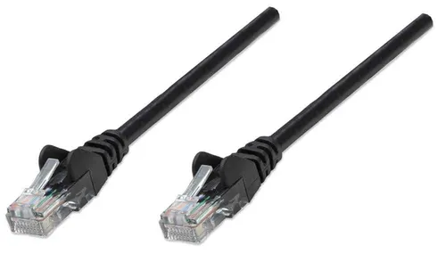 Intellinet 320764 kabel sieciowy Czarny 3 m Cat5e U/UTP (UTP)
