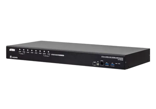ATEN CS18208-AT-G przełącznik KVM Czarny