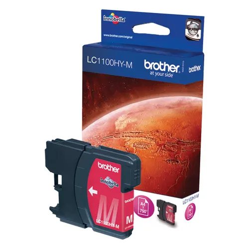 Brother LC1100HYM nabój z tuszem 1 szt. Oryginalny Wysoka (XL) wydajność Purpurowy