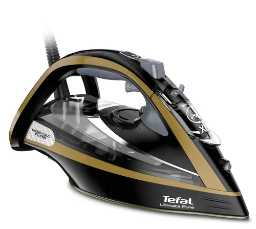 Tefal FV9865E0 żelazko Żelazko suche i parowe Stopa Durilium Autoclean 3000 W Czarny, Złoto