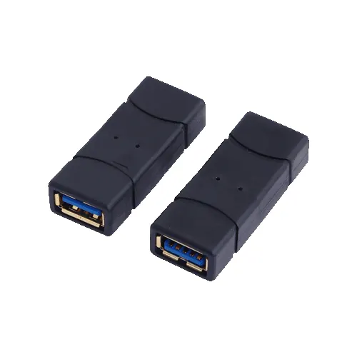 LogiLink USB 3.0-A F/F Czarny
