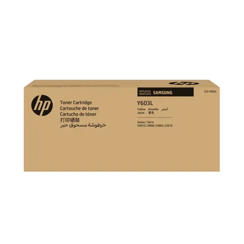Samsung Oryginalny żółty toner o wysokiej wydajności HP CLT-Y603L