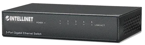Intellinet 530378 przełącznik sieciowy Gigabit Ethernet (10/100/1000) Czarny