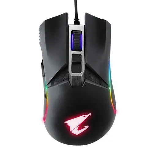 GIGABYTE AORUS M5 myszka Gaming Dla praworęcznych USB Typu-A Optyczny 16000 DPI