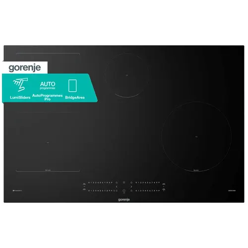 Gorenje GI8432BSCWF Czarny Wbudowany 60 cm Płyta indukcyjna strefowa 4 stref(y)