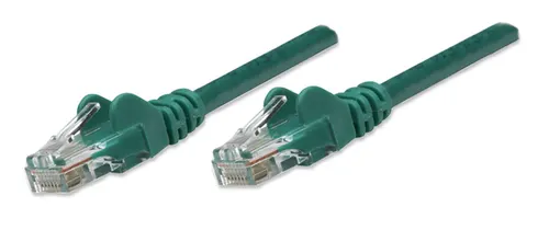 Intellinet Cat5e, 0.45m kabel sieciowy Zielony 0,5 m U/UTP (UTP)