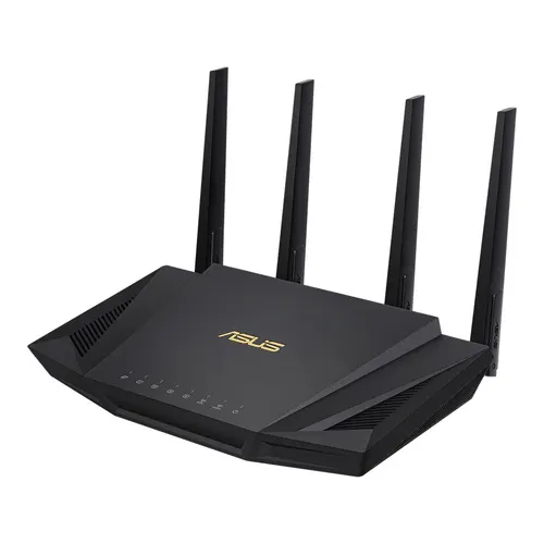 ASUS RT-AX58U router bezprzewodowy Gigabit Ethernet Dual-band (2.4 GHz/5 GHz) Czarny