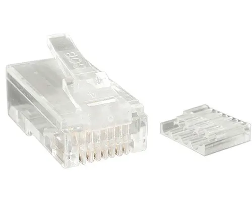 StarTech.com CRJ45C6STR50 wtyczka RJ-45 Przezroczysty