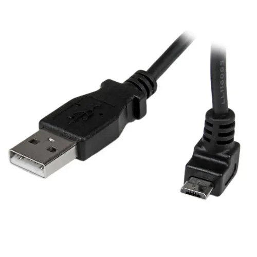 StarTech.com 1m USB2.0 A - micro B m/m kabel USB USB A Micro-USB B 0,48 Gbit/s Czarny
