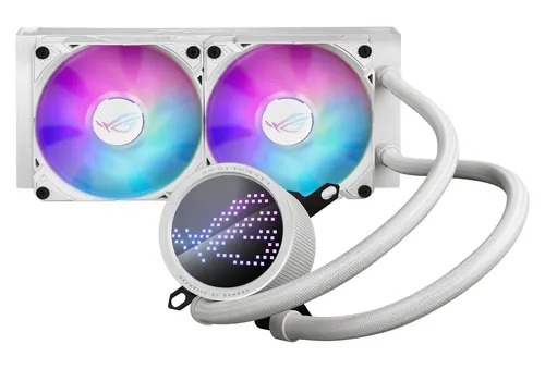 ASUS ROG Ryuo III 240 ARGB White Edition Procesor Chłodnica cieczy all-in-one 12 cm Biały