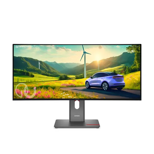 Lenovo ThinkVision P34WD-40 monitor komputerowy 86,4 cm (34") 3440 x 1440 px Wide Quad HD LCD Czarny (64ADZAT1EU)