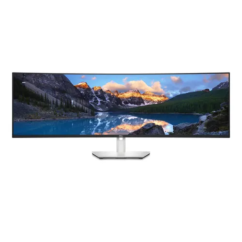 DELL UltraSharp U4924DW monitor komputerowy 124,5 cm (49") 5120 x 1440 px 5K Ultra HD LCD Czarny, Srebrny (210-BGTX)