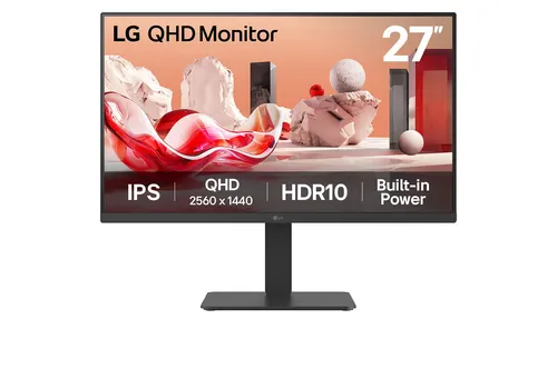 LG 27BA54QB-B monitor komputerowy 68,6 cm (27") 2560 x 1440 px Quad HD LCD Czarny