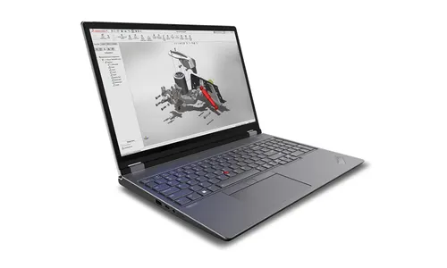 Lenovo ThinkPad P16 Gen 2 Intel® Core™ i7 i7-13850HX Mobilna stacja robocza 40,6 cm (16") WQXGA 32 GB DDR5-SDRAM 1 TB SSD NVIDIA RTX 3500 Ada Wi-Fi 6E (802.11ax) Windows 11 Pro Szary, Czarny QWERTY Angielski